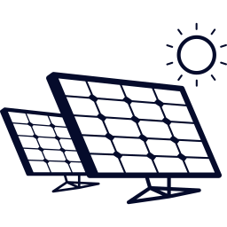 solar panels couple in sunlight